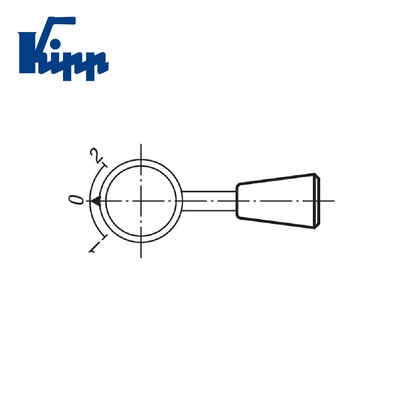 Tapered knobs K1207.061