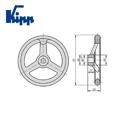 Handwheels K0671.0125X14