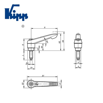 Adjustable Handles K0780.11051X20