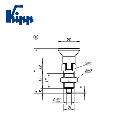 Indexing Plungers K0338.0410584